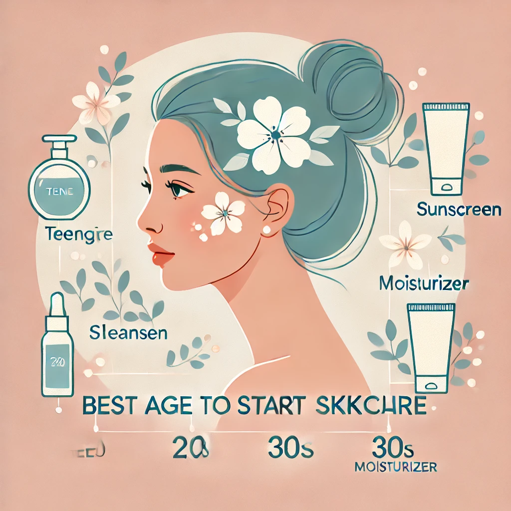 بهترین سن شروع مراقبت پوستی