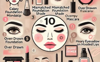 10 اشتباه رایج در آرایش