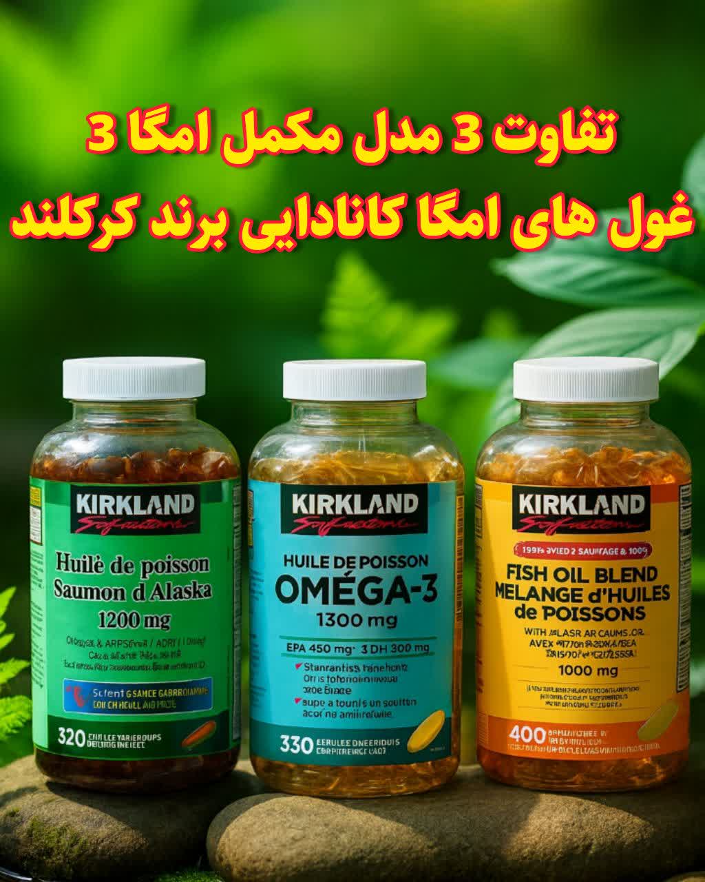 بهترین مکمل امگا 3